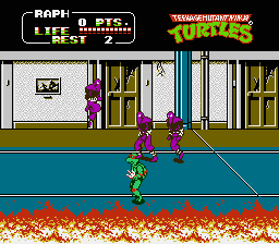 TMNT2 - The arcade game1.png -   nes